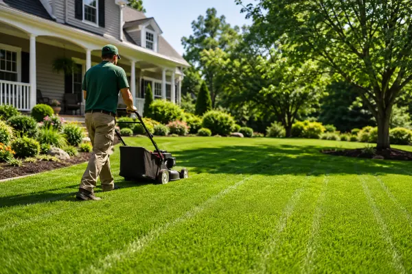 Professional lawn care and mowing in New Haven CT