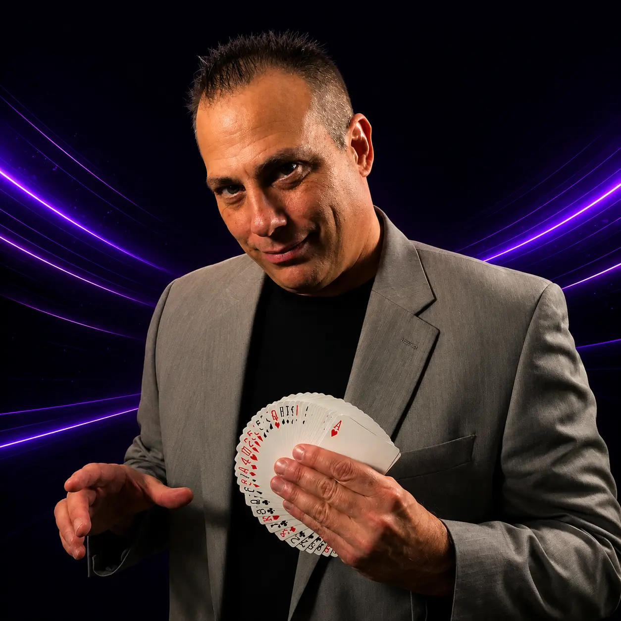 Mo Magic performing live